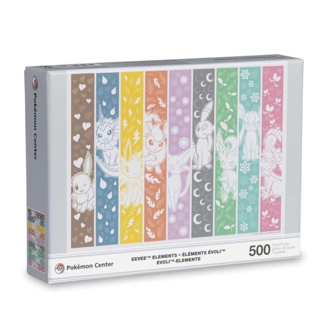 Amazon.com: Pokémon Center: Eevee Elements Pokémon Puzzle (500